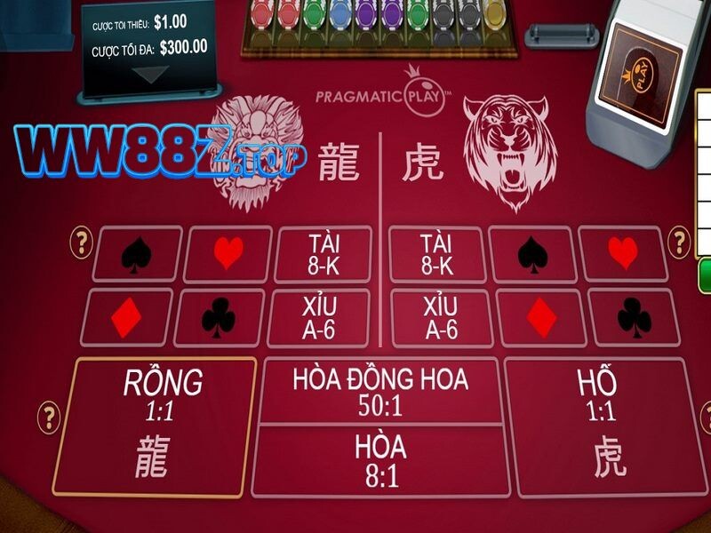 Kinh nghiệm chơi rồng hổ WW88 thắng lớn