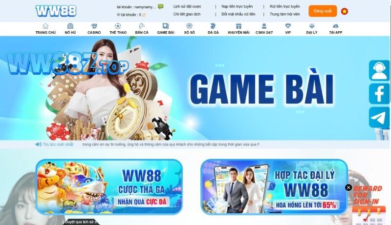 WW88 muốn phát triển dịch vụ cược online ở nhiều quốc gia