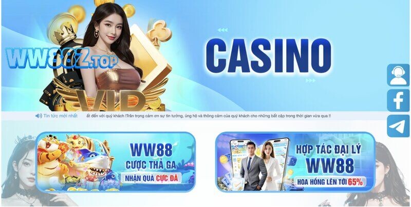 Chuyên mục WW88 casino thu hút nhiều bet thủ tham gia