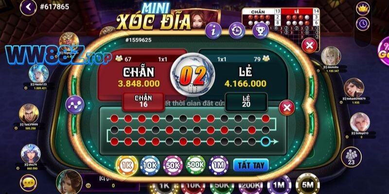 Tổng hợp mẹo chơi Xóc đĩa WW88 từ cao thủ