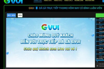 GVUI – Thiên Đường Giải Trí Đỉnh Cao Cho Tín Đồ Đá Gà Trực Tuyến